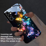 Luxury Colorful Butterfly Print Phone Case For Samsung Galaxy
