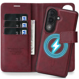 2 In 1 Flip Leather Case for Samsung Galaxy
