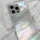 Luxury Color Gradient Tempered Glass Case For iPhone