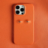 Unique Eye Design Genuine Leather Case For Iphone