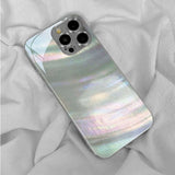 Luxury Color Gradient Tempered Glass Case For iPhone