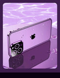 Double Sided HD Glass Metal Frame Case For iPhone