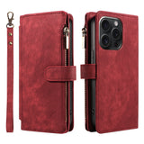 PU Leather Phone Flip Wallet Style Case for IPhone