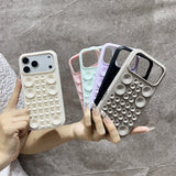 Shockproof Circular Suction Cup Silicone Phone Case for iPhone