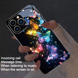 Luxury Colorful Butterfly Print Phone Case For Samsung Galaxy