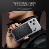Aluminum Alloy Frame Magnetic Phone case For iPhone