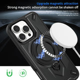 360° Rotating Bracket Shockproof Magnetic Case for iPhone