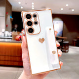 Plating Soft Silicone Case For Samsung Galaxy