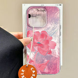 Luxury INS Lotus Flower Colorful Y2K Girls Print Women Case For Samsung