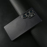 Natural Cowhide Genuine Leather Case For Samsung Galaxy