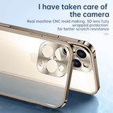 Aviation Aluminum Alloy Frame Bumperr Case For iPhone