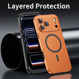 Luxurious Aluminium Magnetic Metal Case For iPhone