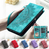 Leather Card Holder Wallet  Case For Samsung Galaxy