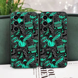 Blackened Clown Phone Case For Samsung Galaxy