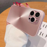 Luxury Laser Aurora CD Pattern Matte Case For iPhone