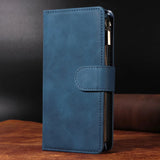 Leather Flip Wallet Case For Samsung Galaxy