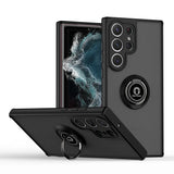 Luxury Matte Armour Magnetic Stand Phone Case For Samsung S26