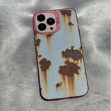 Spain Blue Rusty Pattern Phone Case For iPhone