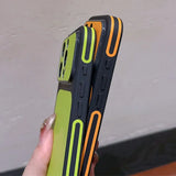 Luxury Matte Leather Hard  Phone Case For iPhone