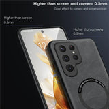 Magnetic Leather Phone Case For Samsung