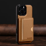 Magnetic Anti-Theft Detachable Leather Case For iPhone