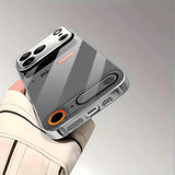 Minimalist Gaming Console Pattern Glass Phone Case For iPhone