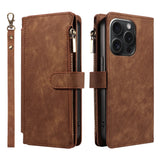 PU Leather Phone Flip Wallet Style Case for IPhone