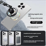 Thin Matte  Frameless Magnetic Wireless Charging Case for iPhone