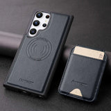 Anti-theft Magnetic Wallet Leather Case for Samsung Galaxy