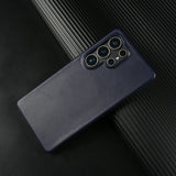 Natural Cowhide Genuine Leather Case For Samsung Galaxy