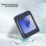 Wallet Card Insertion Folding Phone Case for Samsung Galaxy Z Flip