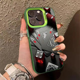 Ultra-Thin Hard Poker Case  for Iphone