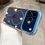 Luxury Glitter Clear For Magnetic Shockproof TPU  Case for iPhone