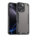 Frosted Shockproof Lens Full Case For iphone