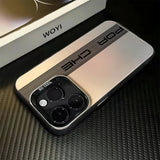 Luxury Sports Car Line Pattern Anti Fall Matte Case For iPhone
