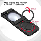 Magnetic  Hard  Holder Case For Samsung Galaxy Z Flip