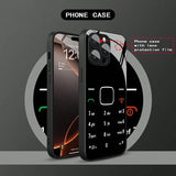 Funny Keyboard Pattern Tempered Glass Phone Case For iPhone