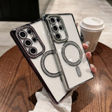 Diamond Magnetic Full Lens Protection Case for Samsung Galaxy