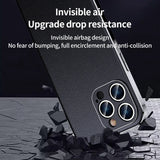 Luxury Ultra Thin Shockproof leather Case For iPhone