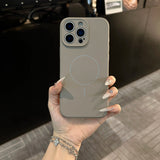 Original Liquid Silicone Magnetic Case For iPhone