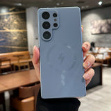 Titanium Original Matte Magnetic Case For Samsung