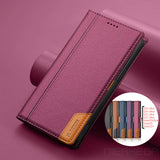 Magnetic Flip Leather Wallet Case For Samsung Galaxy