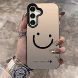 Silver Smile Case For Samsung Galaxy