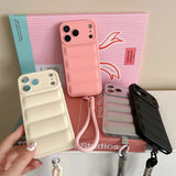 Shockproof Camera Protection Wrist Strap Case for IPhone