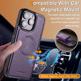 Magnetic Anti-Theft Detachable Leather Case For iPhone
