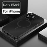 Aluminum Metal Frame Magnetic Case For iPhone