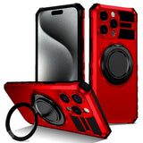Luxury Shockproof Armor Magnetic Case For iPhone
