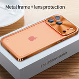 Aviation Aluminum Alloy Frame Bumperr Case For iPhone