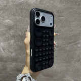 Shockproof Circular Suction Cup Silicone Phone Case for iPhone