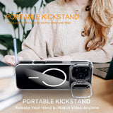 Original For Magnetic Invisible Lens Stand Holder Case For iPhone